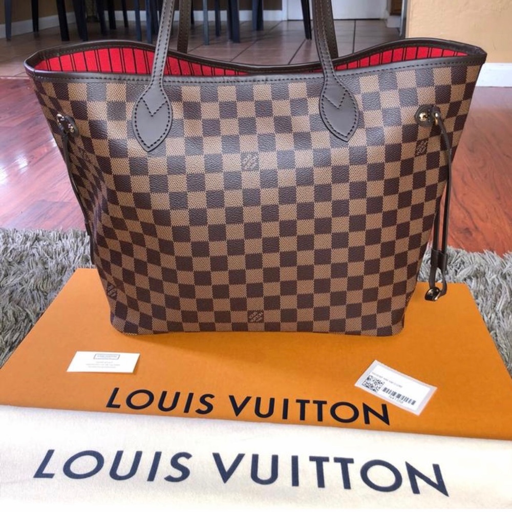 Brand new Louis Vuitton Neverfull MM Damier Ebene